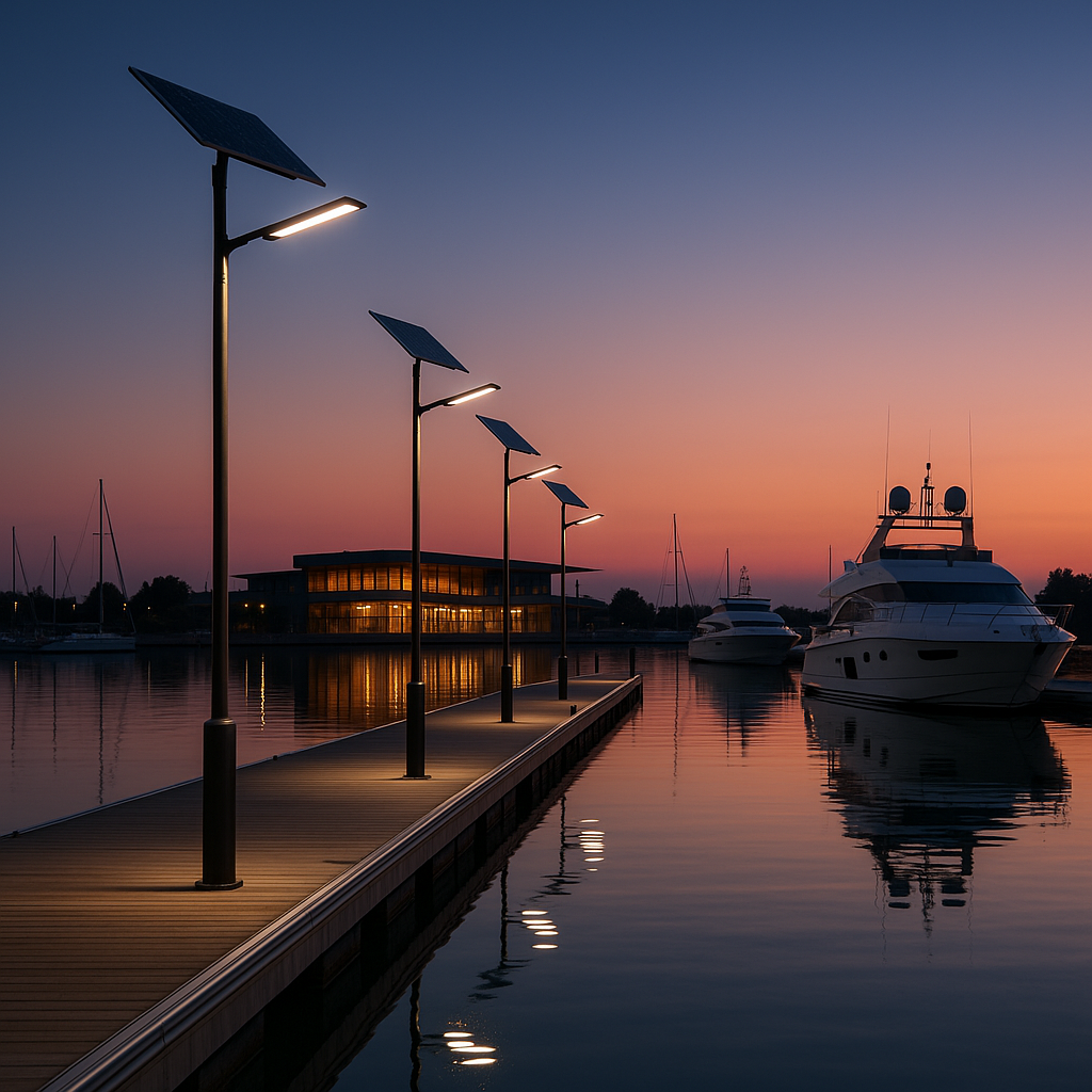Solar Street Lighting, Abu Dhabi